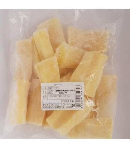 Amazon.co.jp: Cassava 500g (冷凍キャッサバ芋) Yuca Precocida