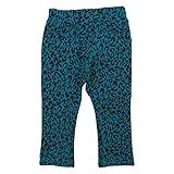 GARACH(ギャラッチ) 40/10フライススパンロング丈ヒョウ柄ロング丈パンツ 120cm /ブルー NO.AH-512102