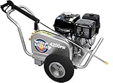 SIMPSON Cleaning Aluminum Belt Drive ALWB60827 4200 PSI at 4 GPM Honda GX390 Gas Pressure Washer [並行