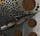 ブラックチタンステップドリル 窒化チタンアルミコーティング コバルトハイス 六角軸 (6-24mm)