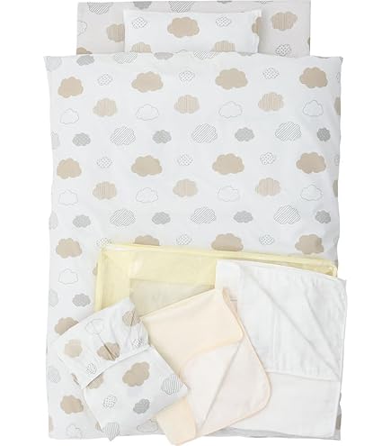 【新品】日本製 ニシザキ プリエール ソレイユ ベビーふとん10点セット ニシザキ プリエール オーガニックコットン ソレイユ ベビーふとん 8点