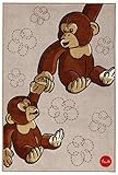Trudi 80 cm Monkeys Rug by Trudi