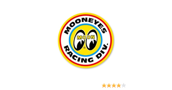 Amazon Mooneyes ムーンアイズ レーシングディビジョンステッカー Mooneyes Racing Div Decal Dm 060 ステッカー デカール 車 バイク