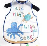 EVA エプロン 袖なし ベビー 前身頃防水タイプ B