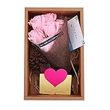 Fantasy sheep 枯れない花　ソープ　フラワー　花束　石鹸　７本 (ピンク)