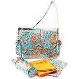 kalencom  Laminated Buckle Bag Paradise aqua  マザーズバッグ ポリエステルラミネートコート kc0001-27