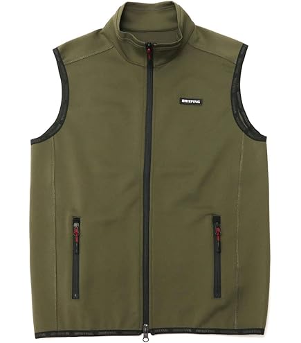 Amazon.co.jp: [ブリーフィング] ゴルフベスト MS POCKETABLE WIND