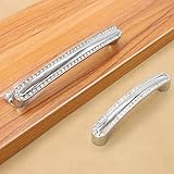 Caixiaパックの5ダイヤモンドGlitter k7011キャビネットPulls M-128mm