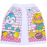 【本体綿100％】2017年 夏物 アンパンマン 女児 まきタオル Anpanman ピンク◇50×100cm