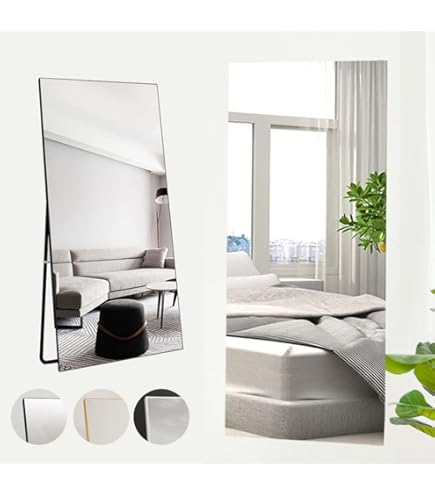 美品 IKEA HOVET ホーヴェット ミラー　姿見 HOVET ホーヴェット ミラー, アルミニウム, 78x196 cm - IKEA