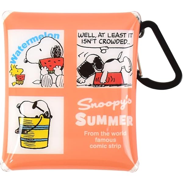 Amazon.co.jp: [T'S Factory] カラビナ付きスナップクリアポーチ SN