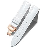 [BINLUN] 時計バンド 本革バンド 交換用 本革 ニワ革模様 カーフレザー メンズ レディース 男女通用 10色 12サイズ（12/13/14/16/17/18/19/20/21/22/23/24mm) 3色バックル