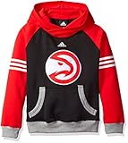 NBA Youth 8 – 20 Atlanta Hawks堅牢なプルオーバーパーカー、S ( 8 )、ブラック