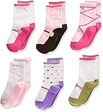 Goldbug デラックス バレリーナソックス 6足セット カラーアソート 4~7歳 81064