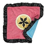 One Grace Place Magical Michayla Binky Blanket, Black, Pink and Turquoise by One Grace Place [並行輸入品]