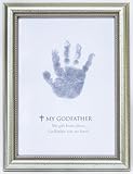 The Grandparent Gift Frame Wall Decor, Godfather Handprint by The Grandparent Gift Co.