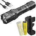 Nitecore Power Bundle P20iX+NL2150HPi 4000ルーメン 充電式 タクティカル懐中電灯 NL2150HPI×2 LumenTacオーガナイザー