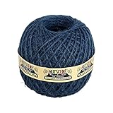 Nutsceneの麻紐ラージボール（120m）ブルー[ナッツシーン]