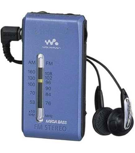 Sony SRF-S84 FM/AM Super Compact Radio Walkman with Sony MDR