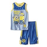 ミニオンズ 男の子 タンクトップ & ハーフパンツ 100cm/3T ブルー [並行輸入品]