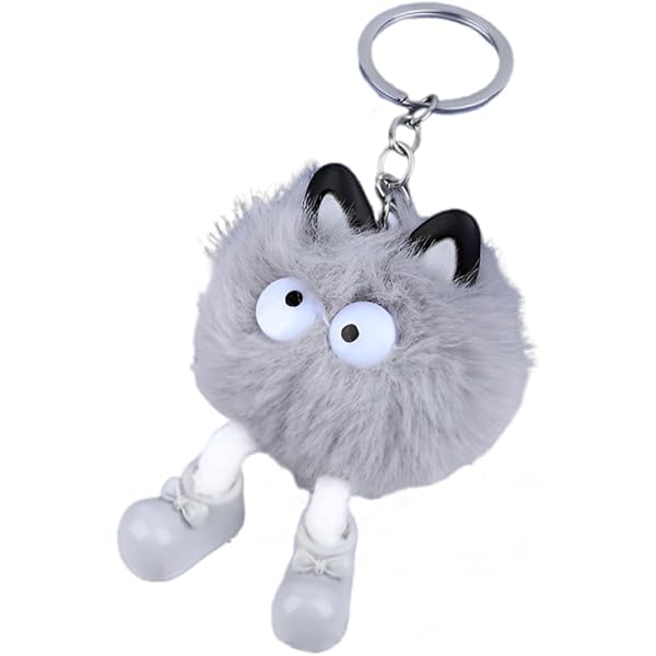 Amazon.co.jp: [88flix] 可愛いキーホルダー もふもふ ぬいぐるみ