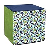 Koala Foam 15" Cube, Blue/Green Dots [並行輸入品]