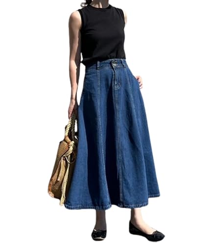 しまむら　maki 　ブラウス・デニムスカート・サンダル　Lサイズ しまむら - しまむら maki ブラウス・デニムスカート・サンダル L