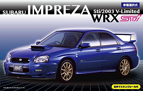 ロッド IMPRESSA 1.5-53 FUKASE Model Fujimi ID103 Subaru Impreza WRX Sti/2003 V-Limited Plastic