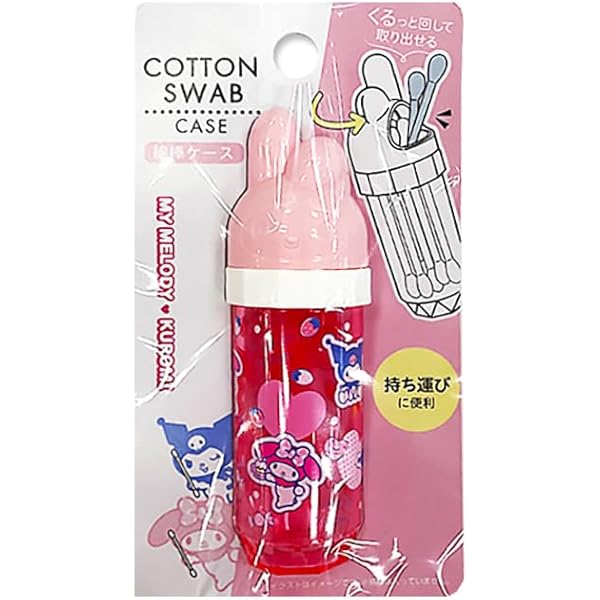 Amazon.co.jp: SANRIO SANRIO Melody ポータブル 綿棒 スリム 4.7 × 4