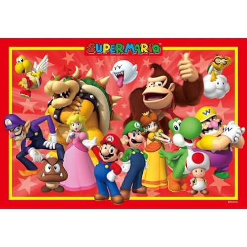 スーパーマリオ クリスマス ジグソーパズル セントラルホビー 完成品