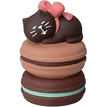 Amazon.co.jp: デコレ(Decole) 子猫とつみつみマカロン カカオ