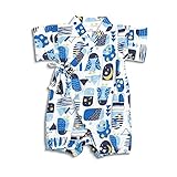 baby ampersand 男児甚平ロンパス　ネイビーブルー　70cm