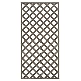 ウッディープラフェンス 巾90ｃｍｘ高180ｃｍ　ダークブラウン