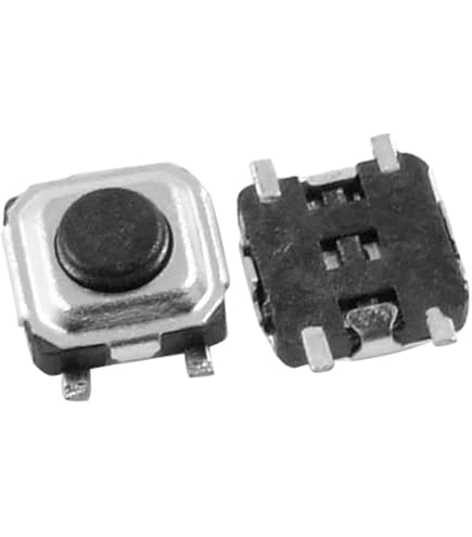 Amazon.co.jp: uxcell タクトスイッチ 10個入り 3×3×2mm ブラック