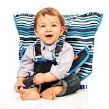 mylittleseat マイリトルシート 布製ベビーチェアベルト ハドソンストライプ Hudson Stripe