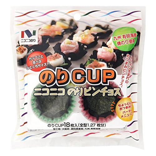 ニコニコのり のりピンチョス のりCUP
