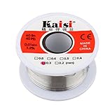 はんだワイヤリール 溶接ワイヤー　糸半田　0.5mm 50G 60/40はんだ 糸ハンダ 低融点