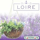 英国ガードマン(GARDMAN) ロワール ハンギングバスケット【ヤシマット付き】