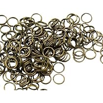 ブラス製　シルバーメッキ　キーチェーン　新品未使用！刻印入り二重キーリングセット 51vfWHbizyL.jpg