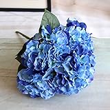 3個結婚式　ホームの装飾のため　誕生日 パーティー用　飾り 造花　ギフト プレセント ダークブルー