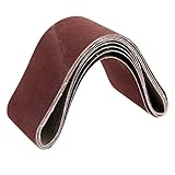 5枚入り サンドペーパー 研磨サンドベルト 研磨 ベルト サンダー 交換用 サンディング ベルト DIY 工具 道具 ツール 240#.