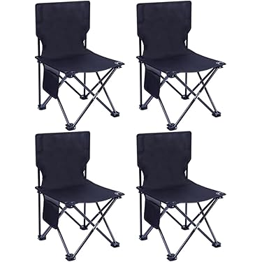 【新品】最終セール❤アウトドアテーブル　椅子セット　ブラック　キャンプ　BBQ Amazon.co.jp: CenxnuHa アウトドア テーブル チェアセット