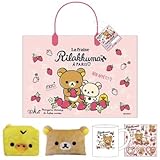 ローソン 限定 リラックマ 福袋 ハッピーバッグ パリのいちご テーマ バッグ + マグカップ + シール + ミニミニ ピロー + コインケース 計5点 セット リラックマ コリラックマ