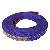 スリングベルト 幅35mm 使用荷重1t ベルトスリング 繊維ベルト 吊りベルト クレーンベルト 帯ベルト 吊り上げ 作業用 屋外 建設機械 船舶 運搬作業 ポリエステル素材 土木 農林業 造船 (1