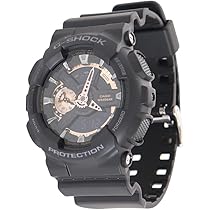 CASIO カシオ BABY-G BA-110RG ローズゴールド BA110RG-1A | BABY-G Black and Rose Gold Women's Watch | CASIO