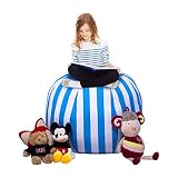 yotree Stuffed AnimalストレージBeanバッグ椅子便利Extra Large Kids Toy Organizer Clean Up the Room and put thoseク