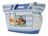 Disney Winnie the Pooh Large Baby Diaper Bag Blue by Disney [並行輸入品]