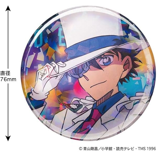 名探偵コナン　缶バッジ　ジン　fan's selection