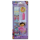 Dora Explorer Personalized 7-piece Stationery Set by Nickelodeon [並行輸入品]