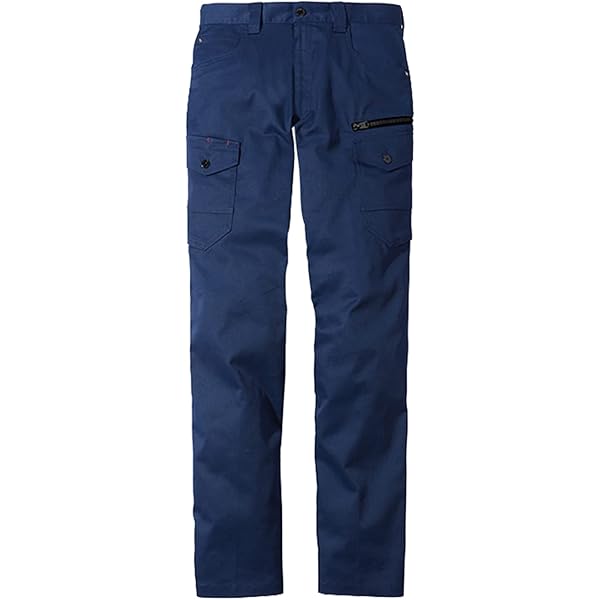 Amazon.co.jp: [自重堂] ストレッチノータックカーゴパンツ